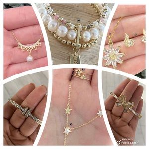 COMING SOON!!!!! Fine jewelry 18k filled gold and 18k gold plated.